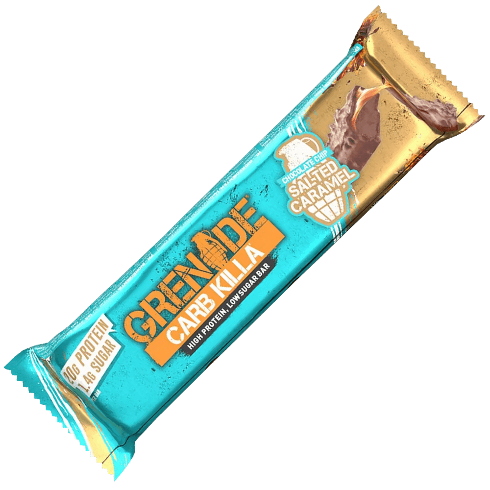 Carb Killa Bar Chocolate Chip Salted Caramel - 60g.