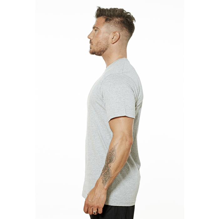 Basic Tee - Heather Grey