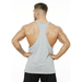 Muscle Barcode Tank - Grey