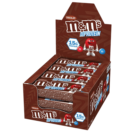 M&M's Protein Chocolate Bar - 12x51g. (11/11-23)