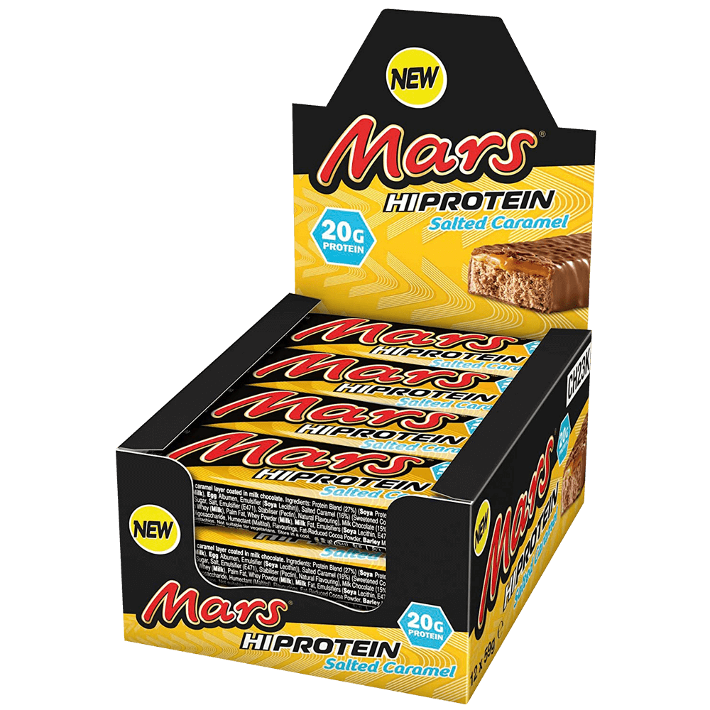 Mars Hi-Protein Bar Salted Caramel - 10x59g.