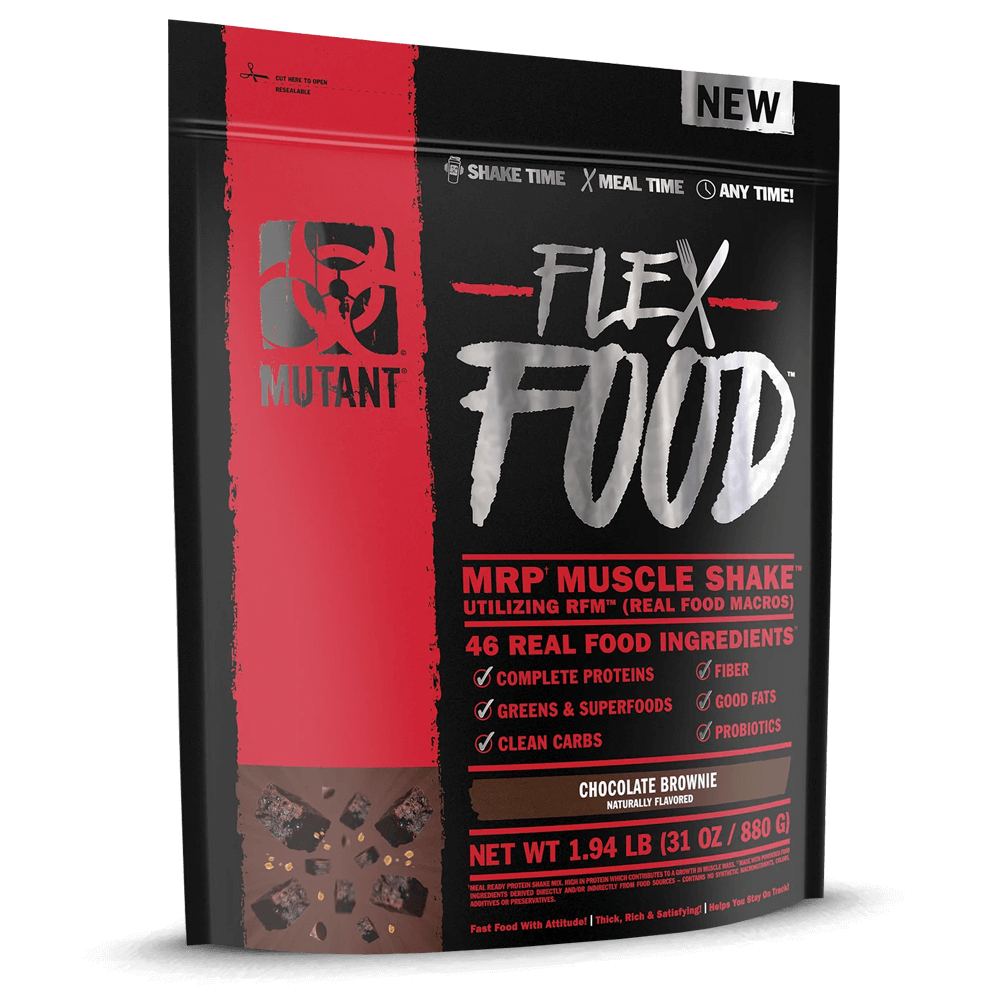 Mutant Flex Food Chocolate Brownie - 20 serv.