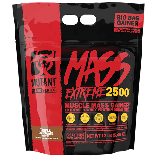 Mutant Mass Extreme 2500 Triple Chocolate - 5450g.