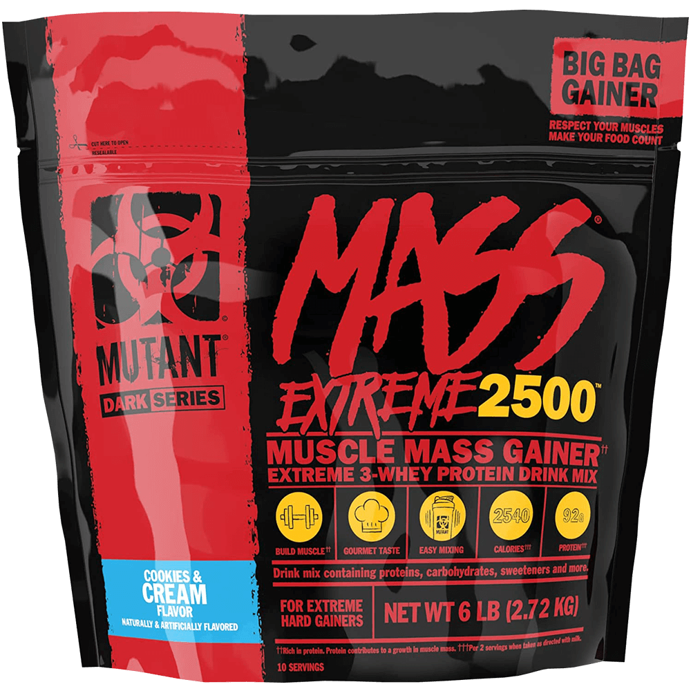 Mutant Mass Extreme 2500 Cookies & Cream - 2720g.