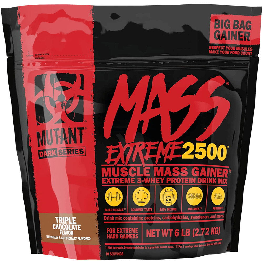 Mutant Mass Extreme 2500 Triple Chocolate - 2720g.