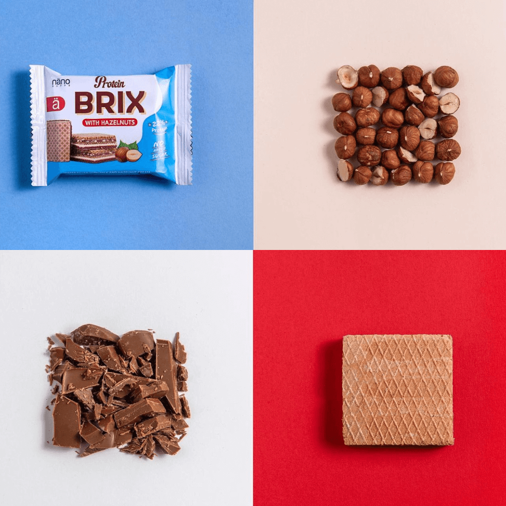 Protein Brix Hazelnut - 24x25g.