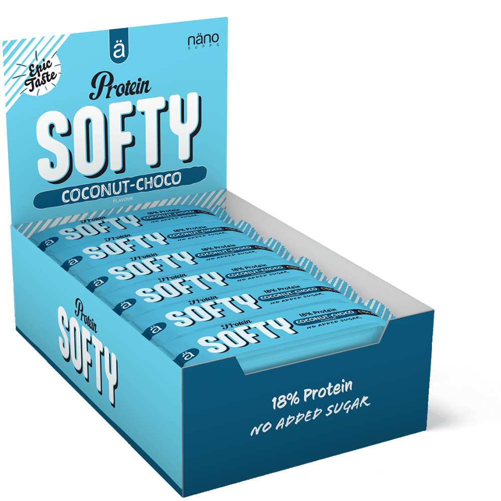 Protein Softy Coconut Choco - 18x33g.