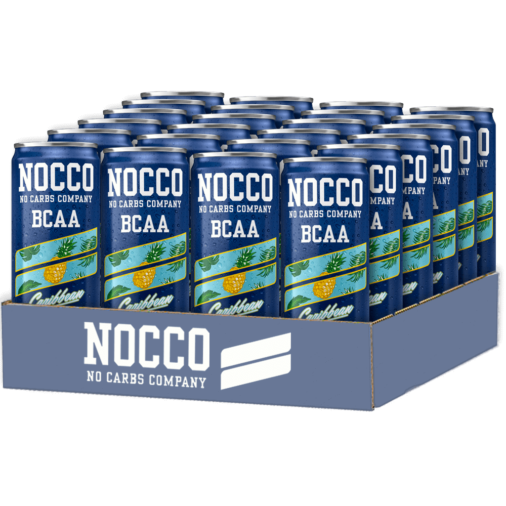 NOCCO BCAA Caribbean - 24x330ml. (inkl. SE pant)