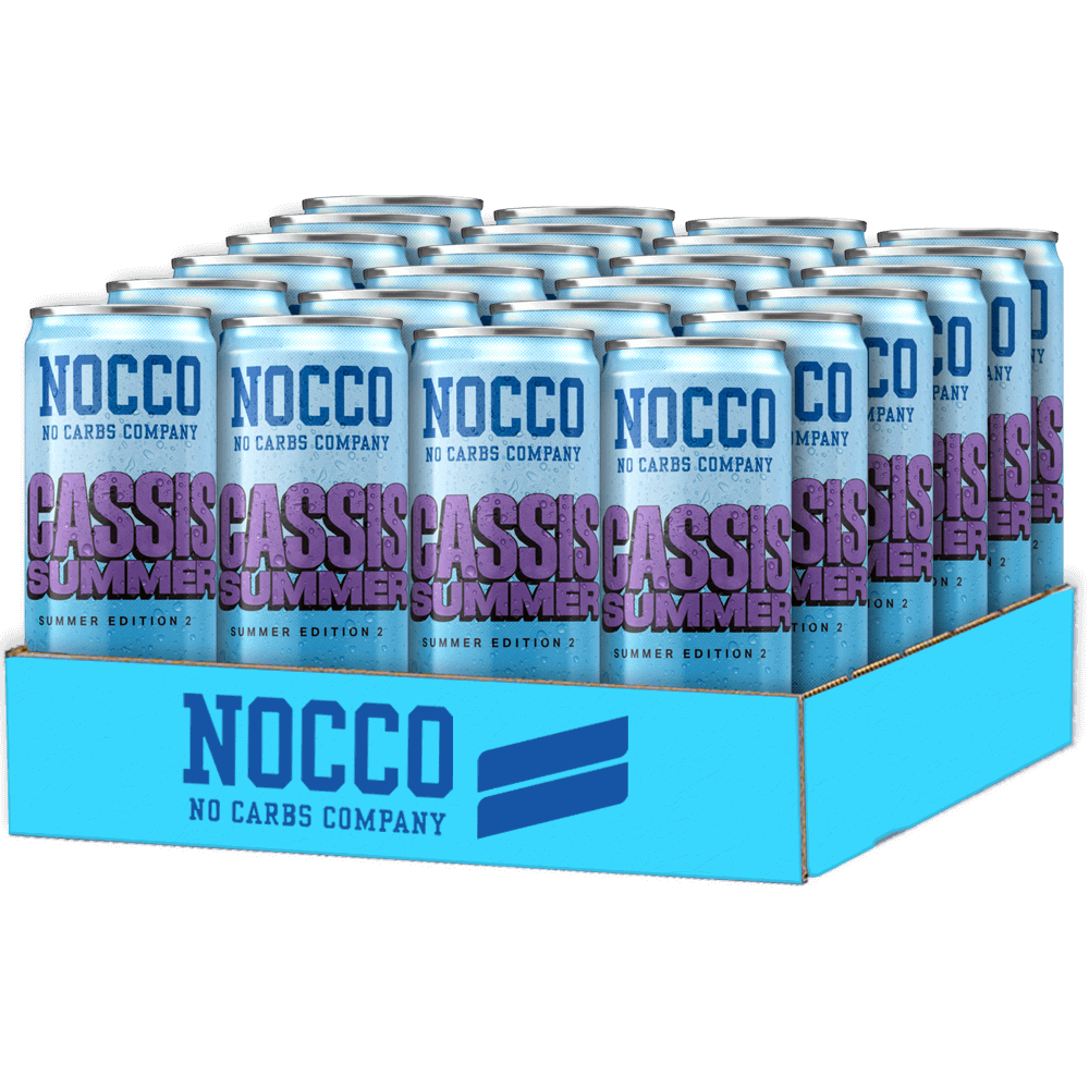 NOCCO Summer Cassis - 24x330ml. (inkl. SE pant)