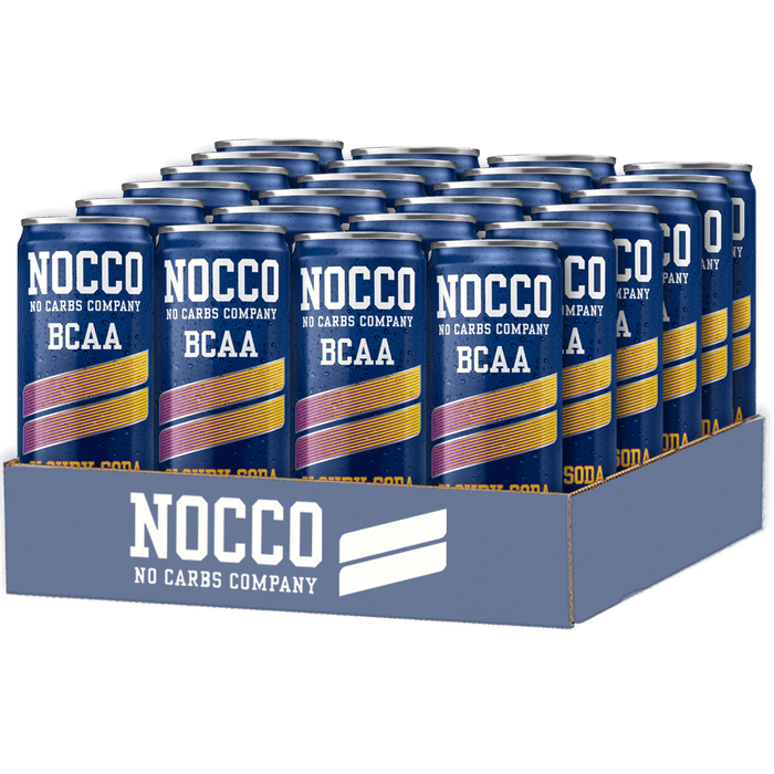 NOCCO BCAA Cloudy Soda - 24x330ml. (inkl. SE pant)