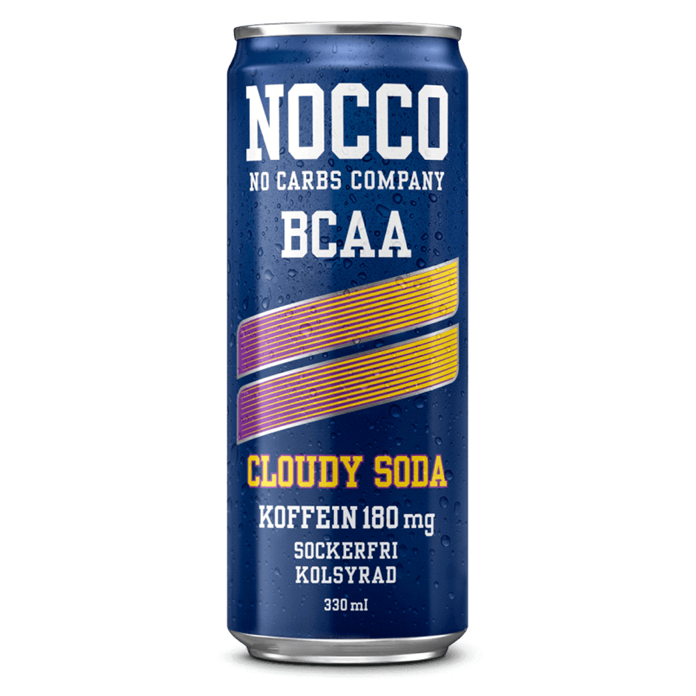 NOCCO BCAA Cloudy Soda energidrik med 330