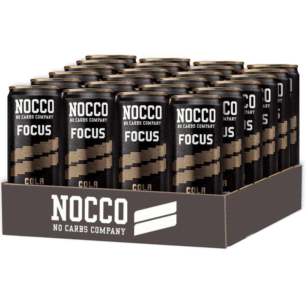 NOCCO Focus Cola - 330ml. (inkl. SE pant)