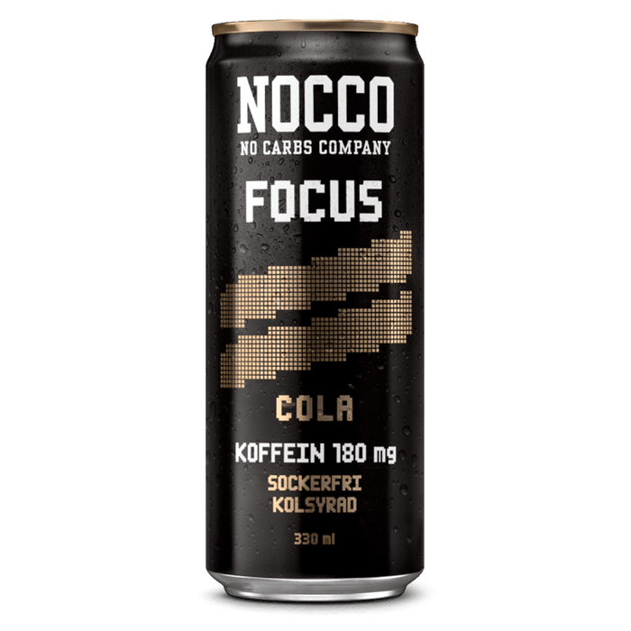 NOCCO Focus Cola - 24x330ml. (inkl. SE pant)