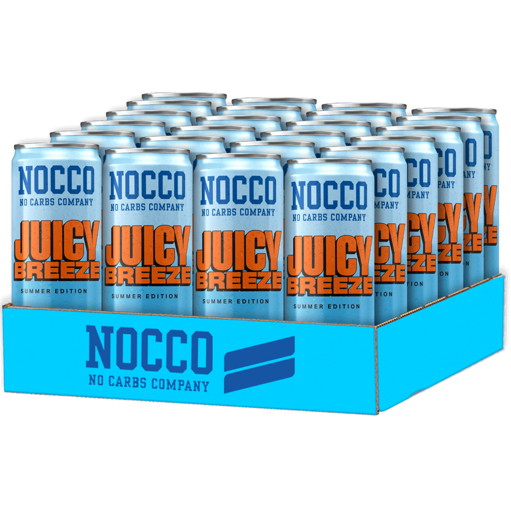 NOCCO Juicy Breeze - 330ml. (inkl. SE pant)