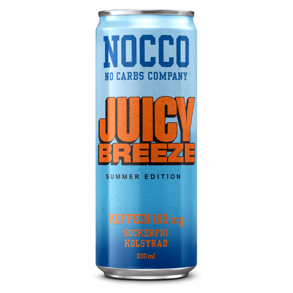 NOCCO Juicy Breeze - 330ml. (inkl. SE pant)