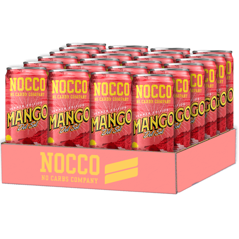 NOCCO BCAA Mango - 24x330ml. (inkl. SE pant)