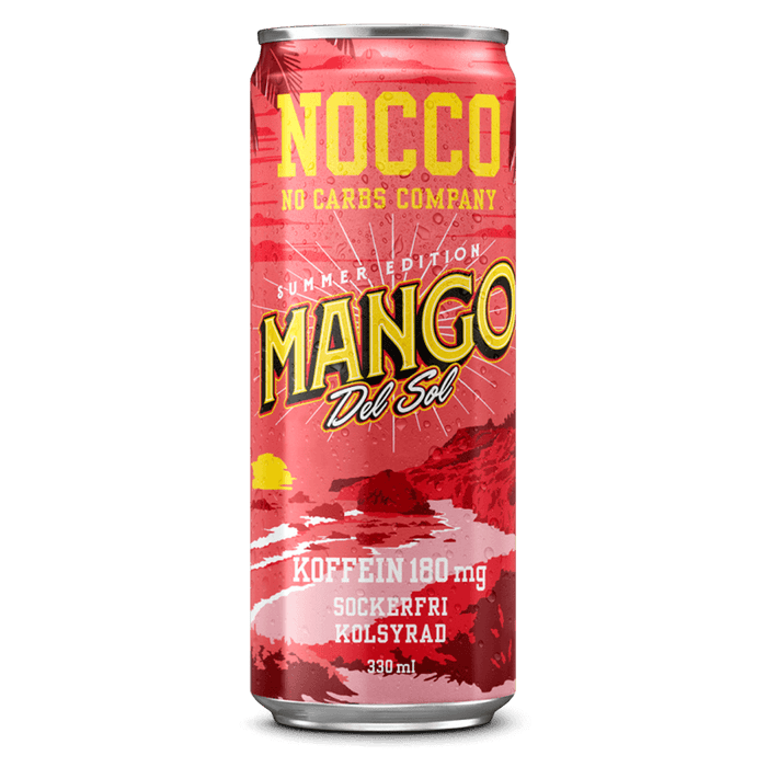 NOCCO BCAA Mango - 24x330ml. (inkl. SE pant)