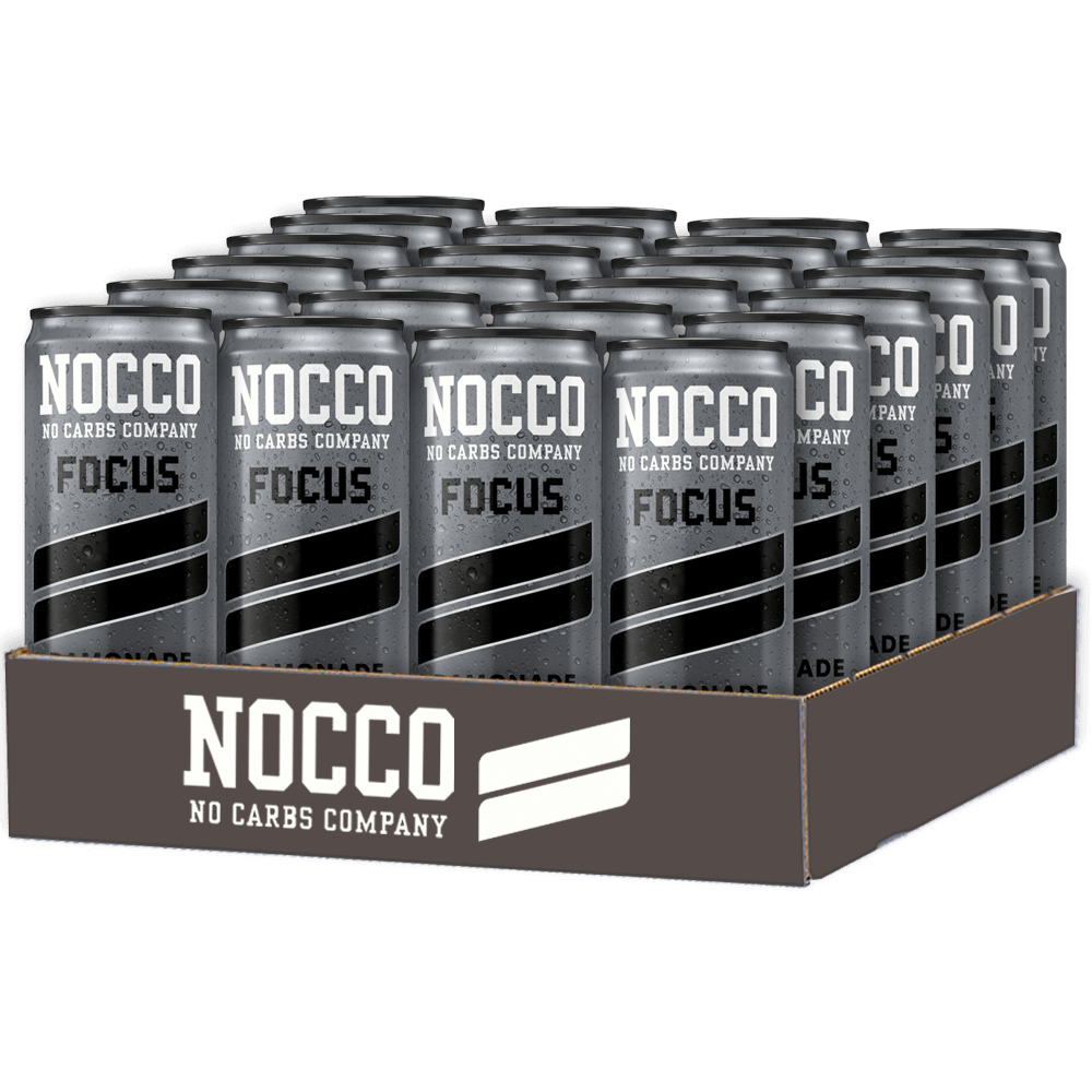 NOCCO Focus Ramonade - 24x330ml. (inkl. SE pant)