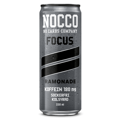 NOCCO Focus Ramonade - 330ml. (inkl. SE pant)