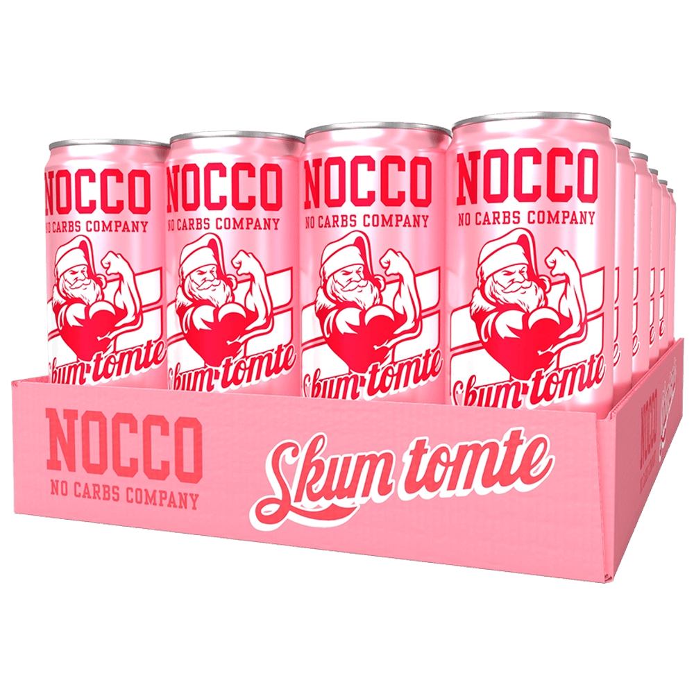 NOCCO Skum Tomte - 24x330ml. (inkl. SE pant)