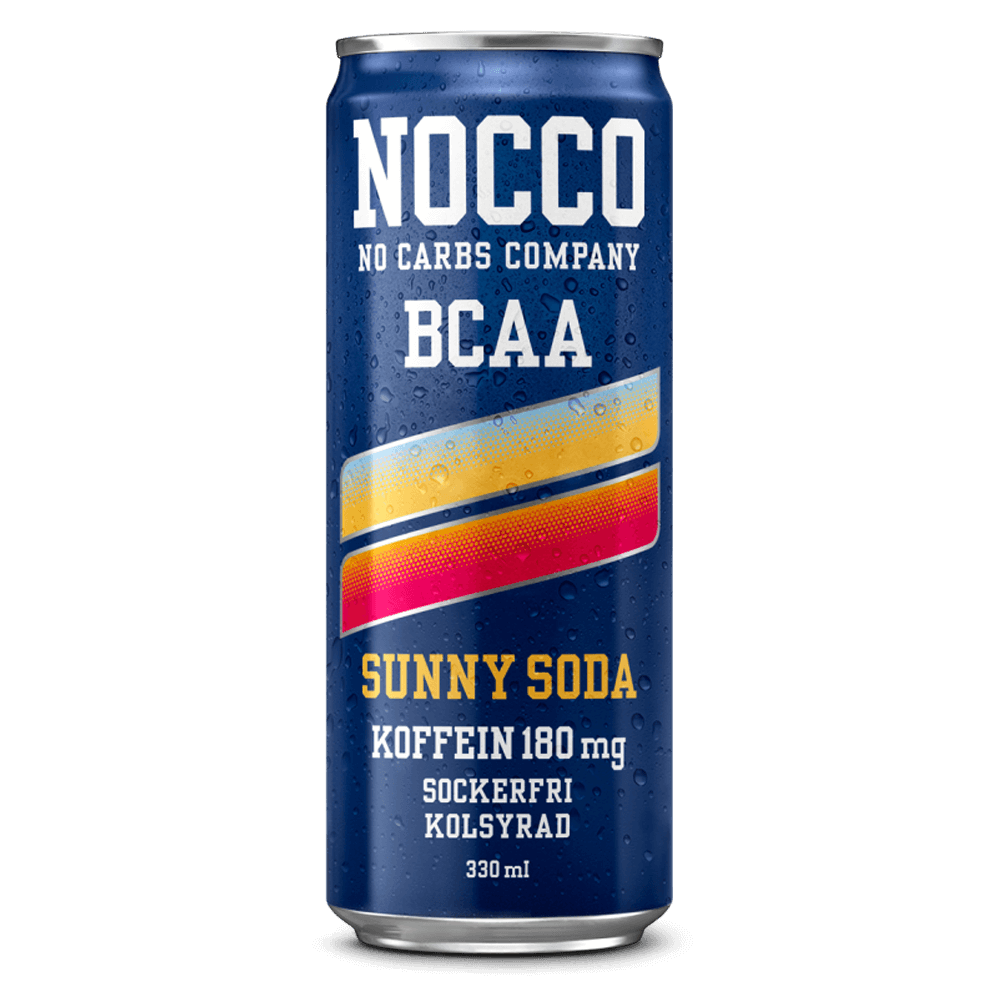 NOCCO BCAA Sunny Soda - 330ml. (inkl. SE pant)