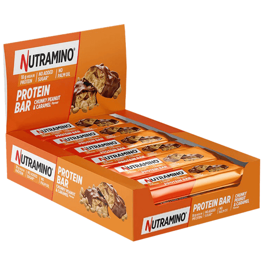 Proteinbar Chunky Peanut & Caramel - 12x55g. (30/3-24)