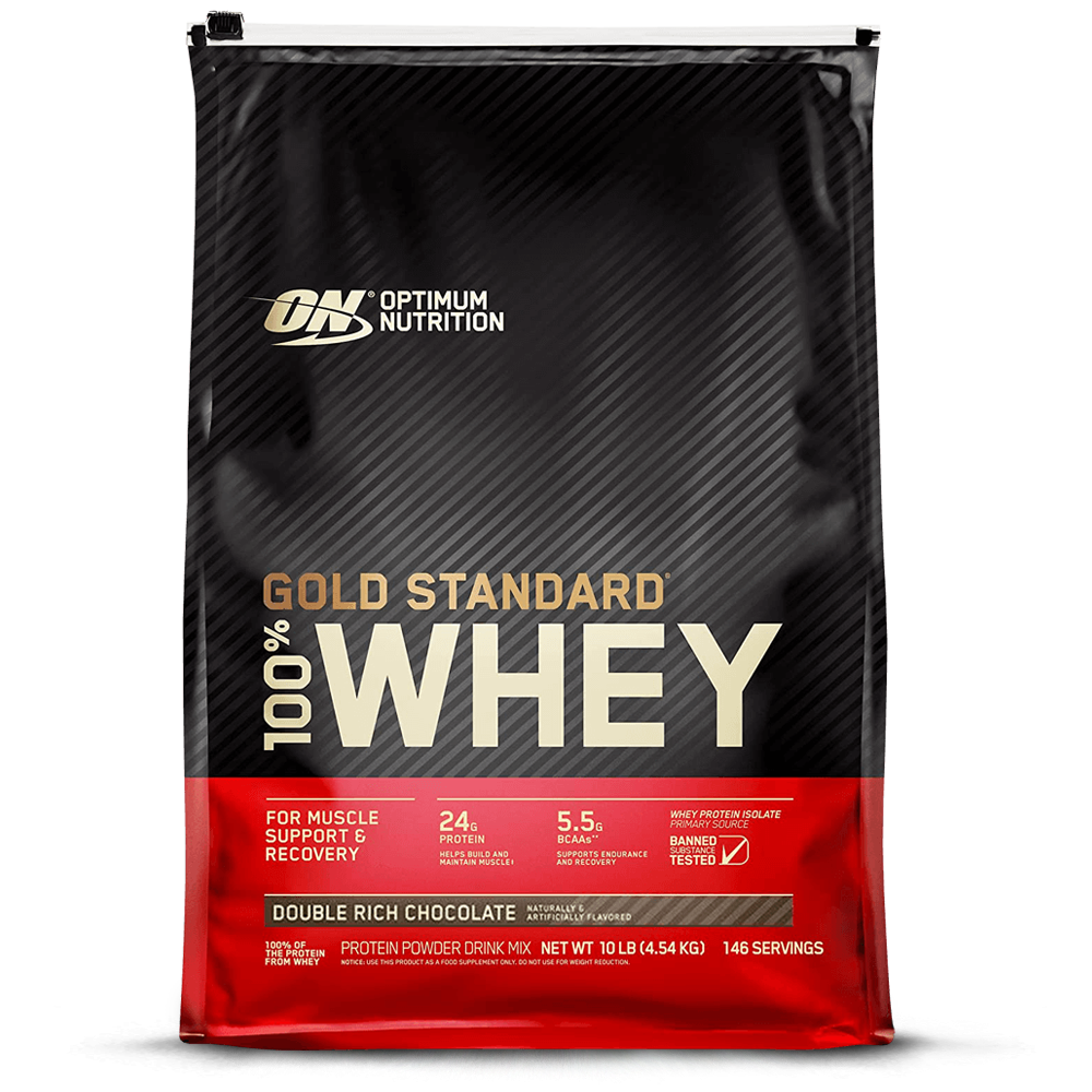 100% Whey Gold Standard Double Rich Chocolate - 4545g.