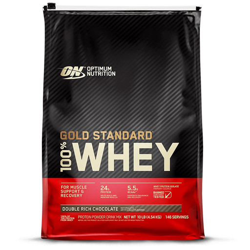 100% Whey Gold Standard Double Rich Chocolate - 4545g.