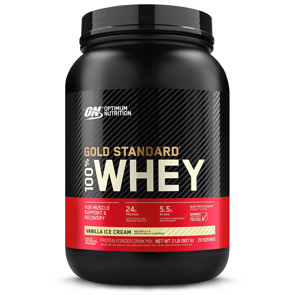 100% Whey Gold Standard Vanilla Ice Cream - 908g.