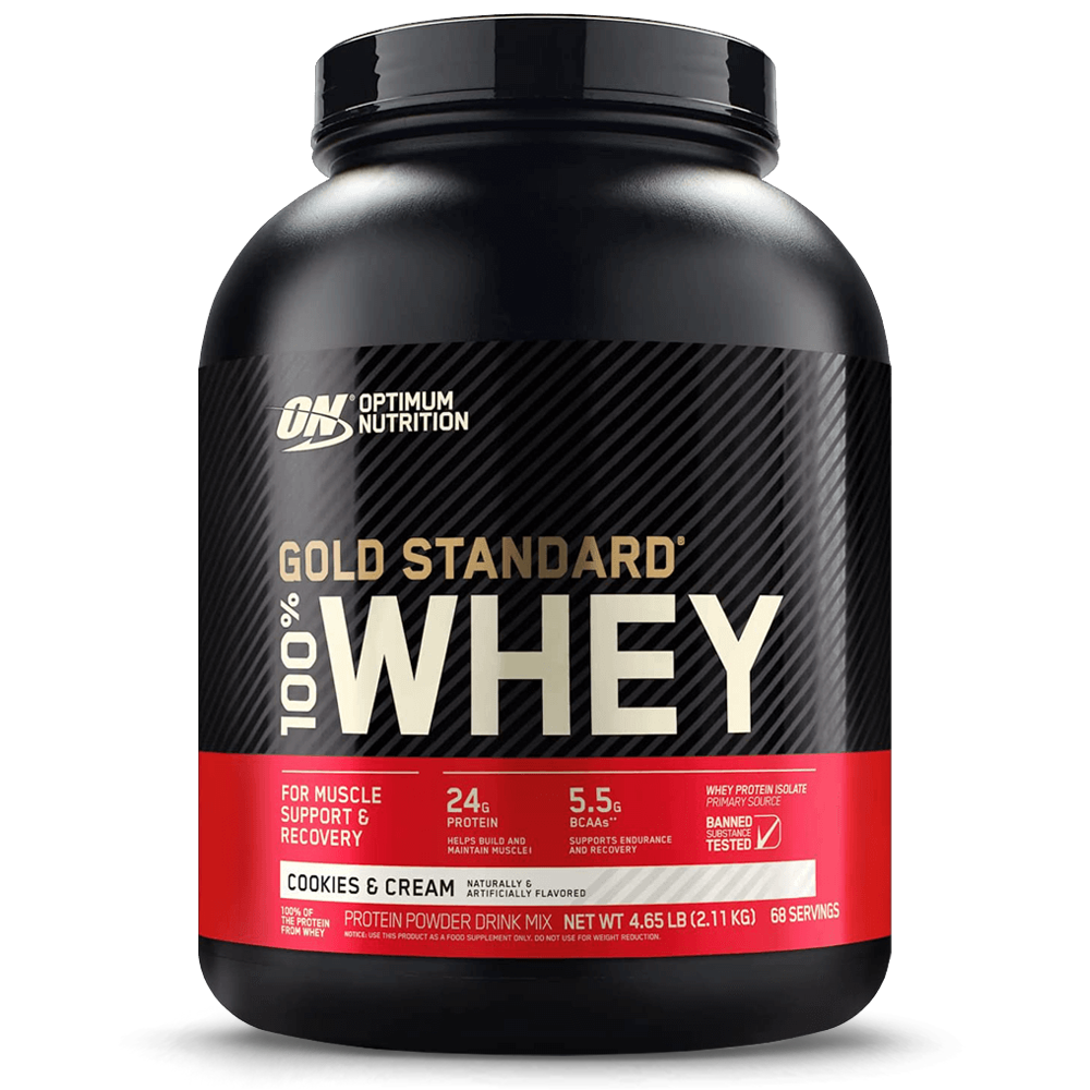 100% Whey Gold Standard Cookies & Cream - 2273g.