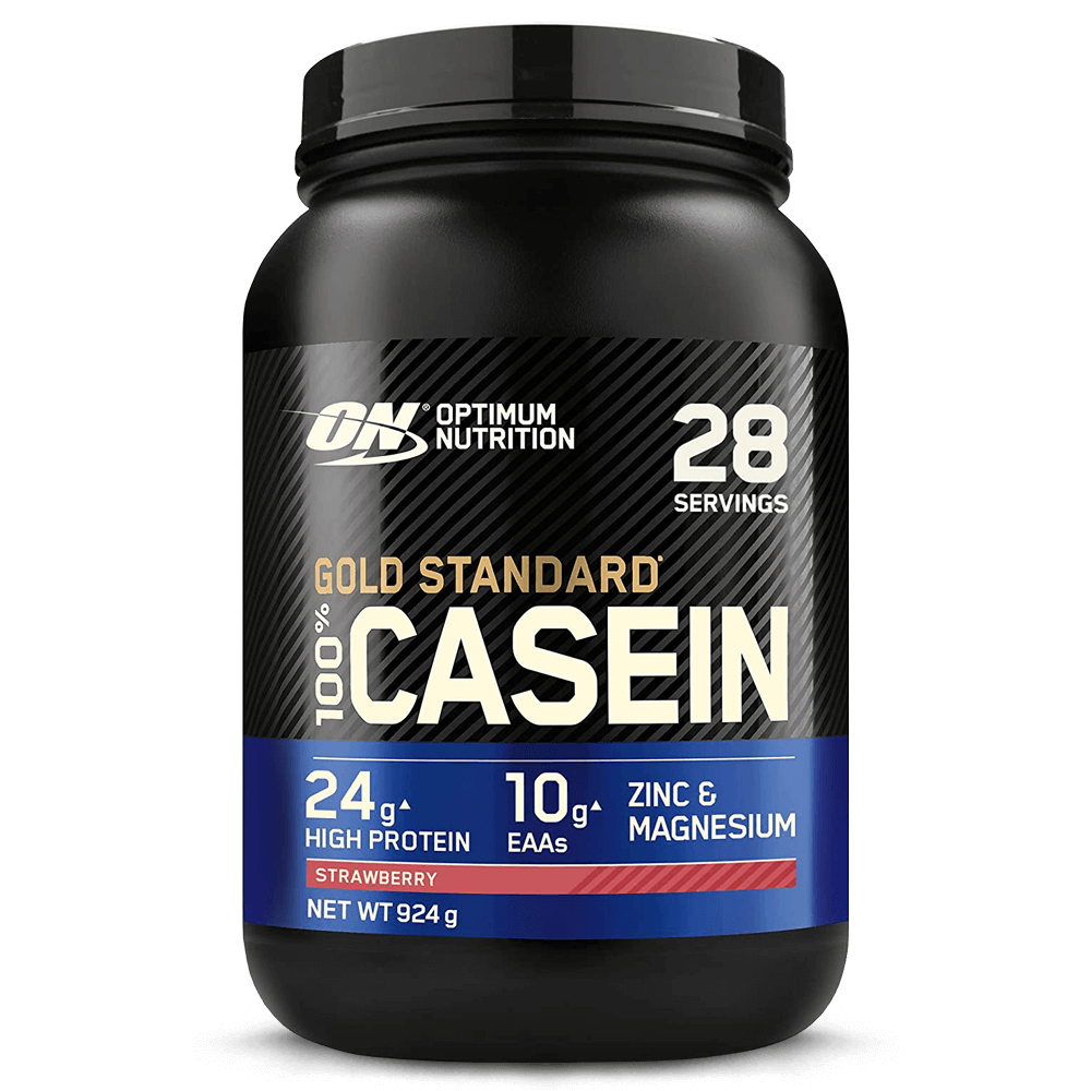 100% Gold Standard Casein Strawberry - 924g.