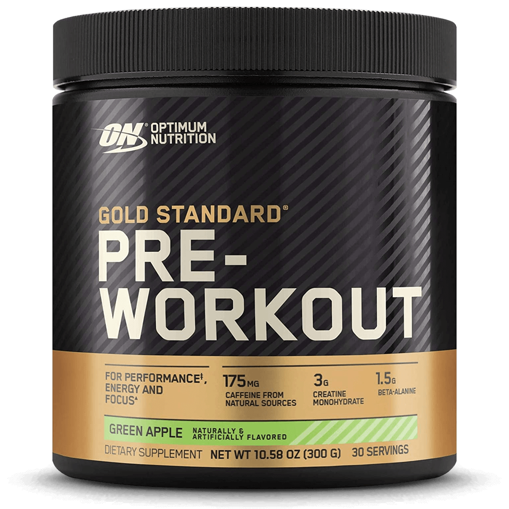 Gold Standard Pre-Workout Green Apple - 30 serv.