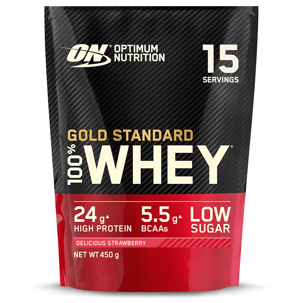 100% Whey Gold Standard Delicious Strawberry - 450g.