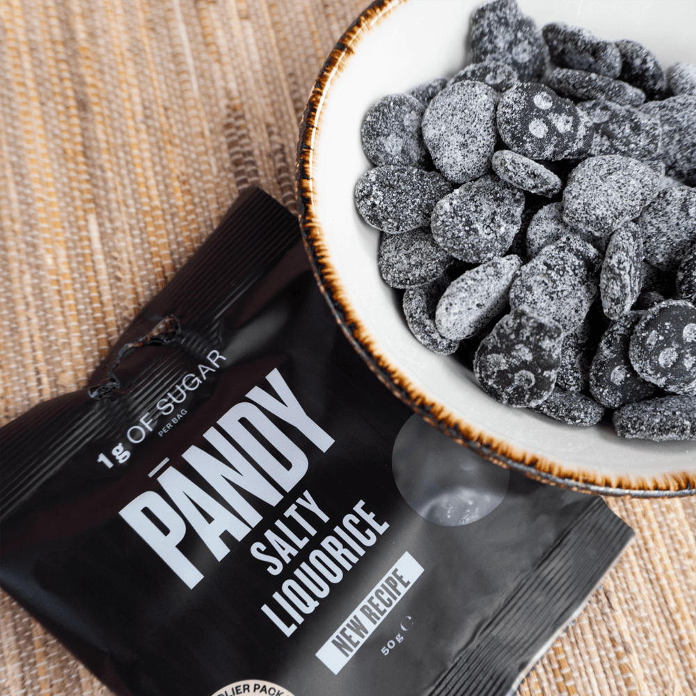 Pändy Candy Salty Liquorice - 6x50g.