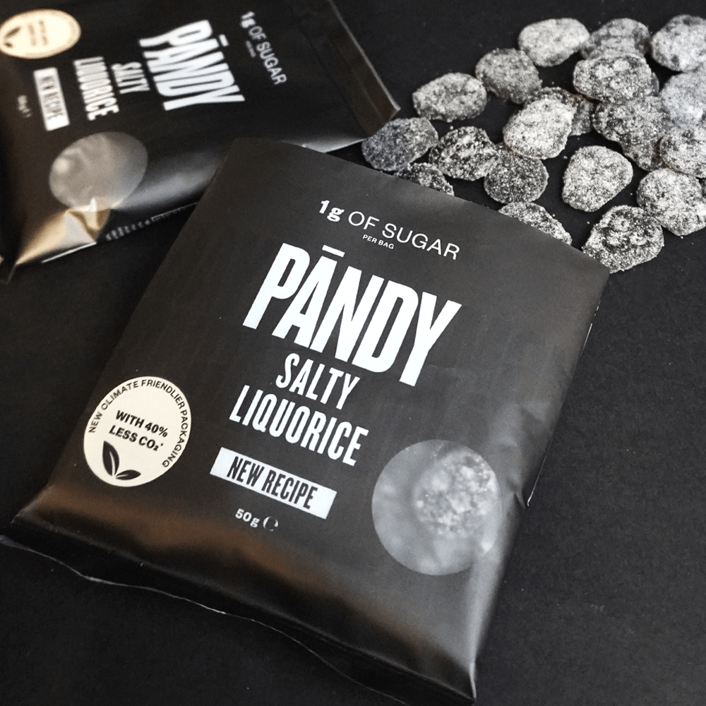 Pändy Candy Salty Liquorice - 6x50g.