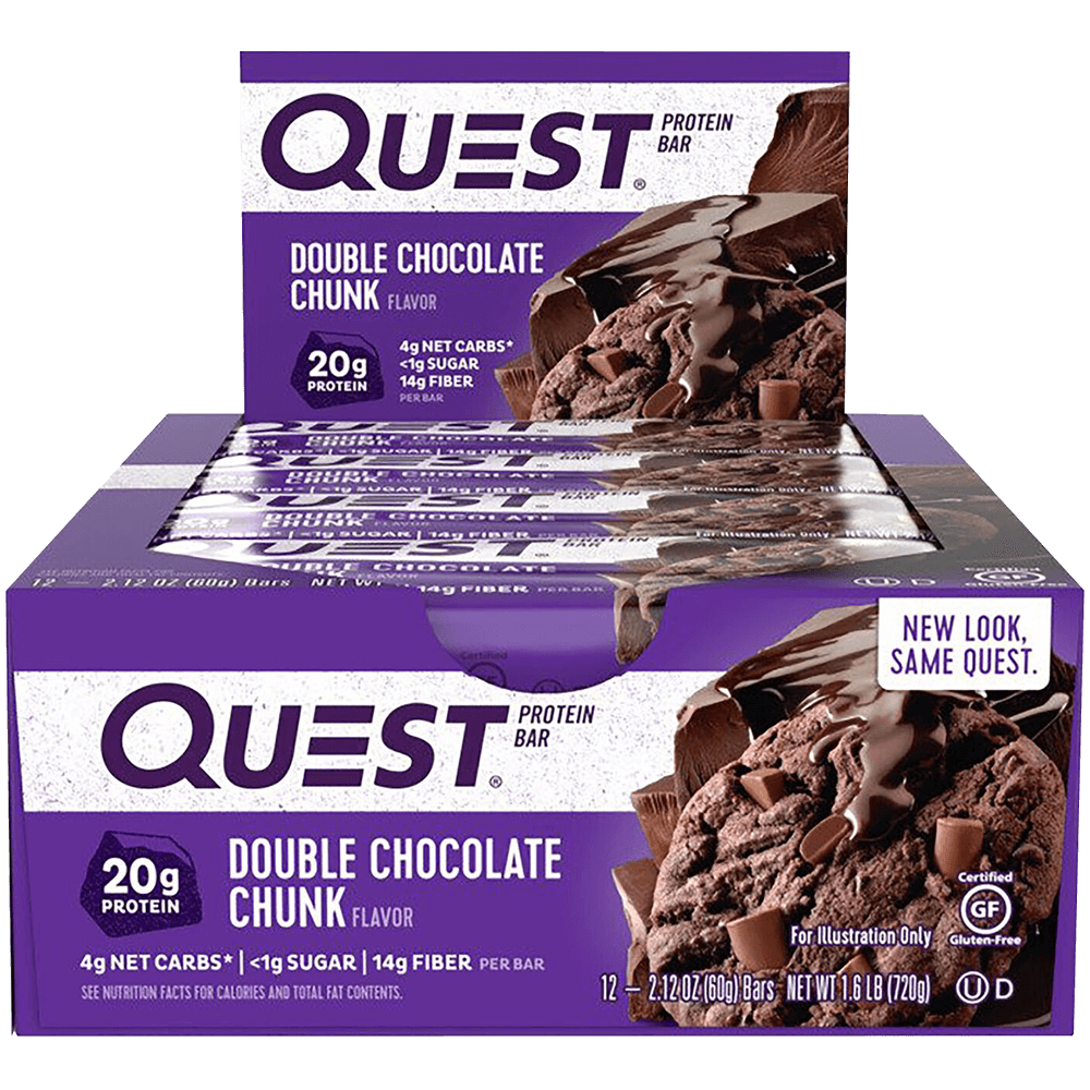 Quest Protein Bar Double Chocolate Chunk - 60g.