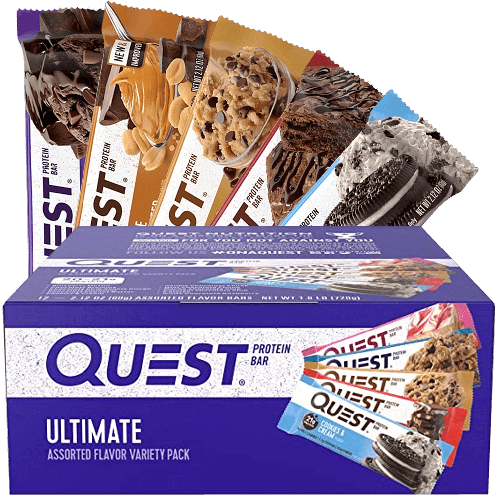 Quest Proteinbar Mixed Box - 12x60g.