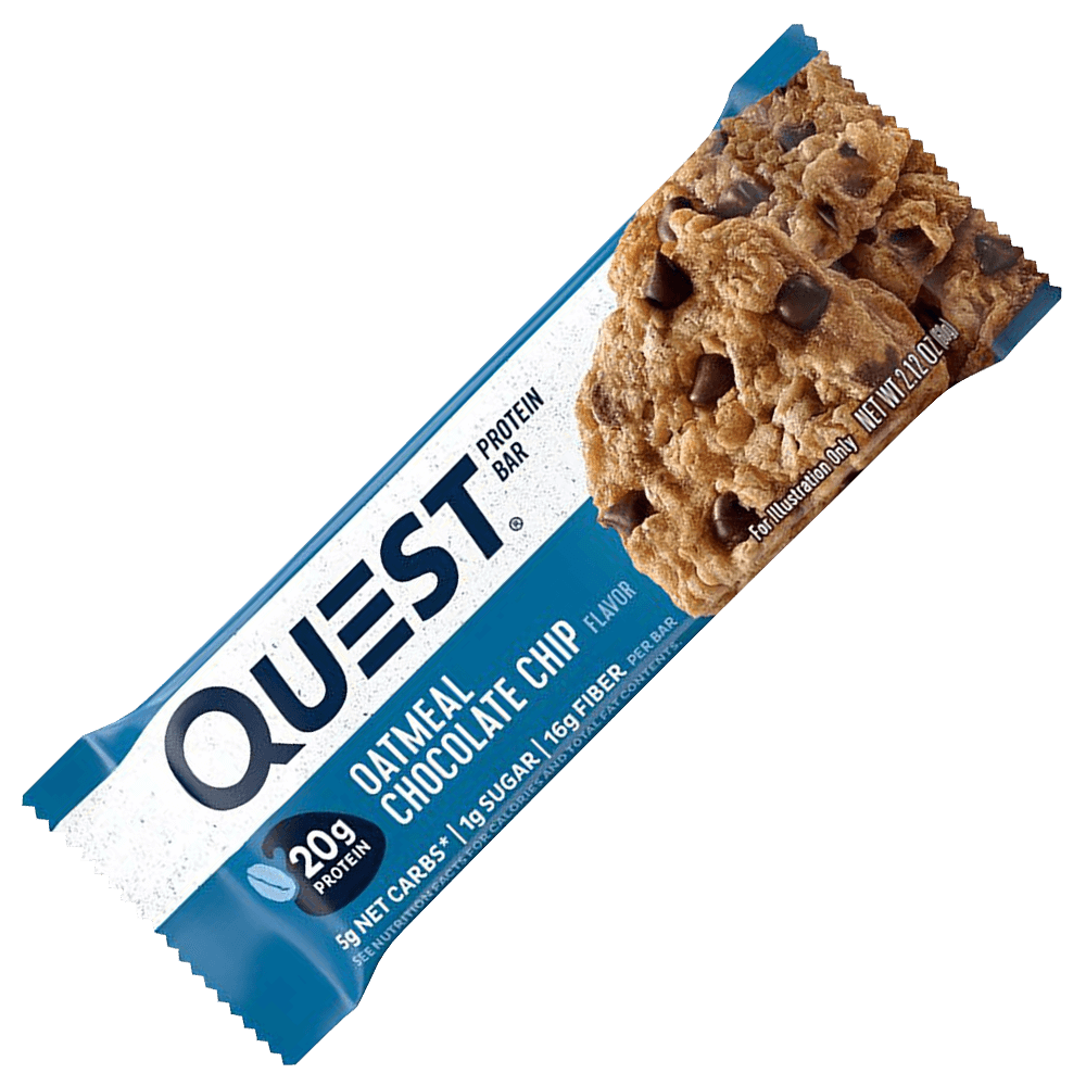 Quest Protein Bar Oatmeal Choco Chip - 12x60g.