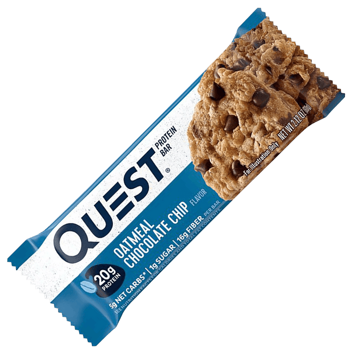 Quest Protein Bar Oatmeal Choco Chip - 12x60g.