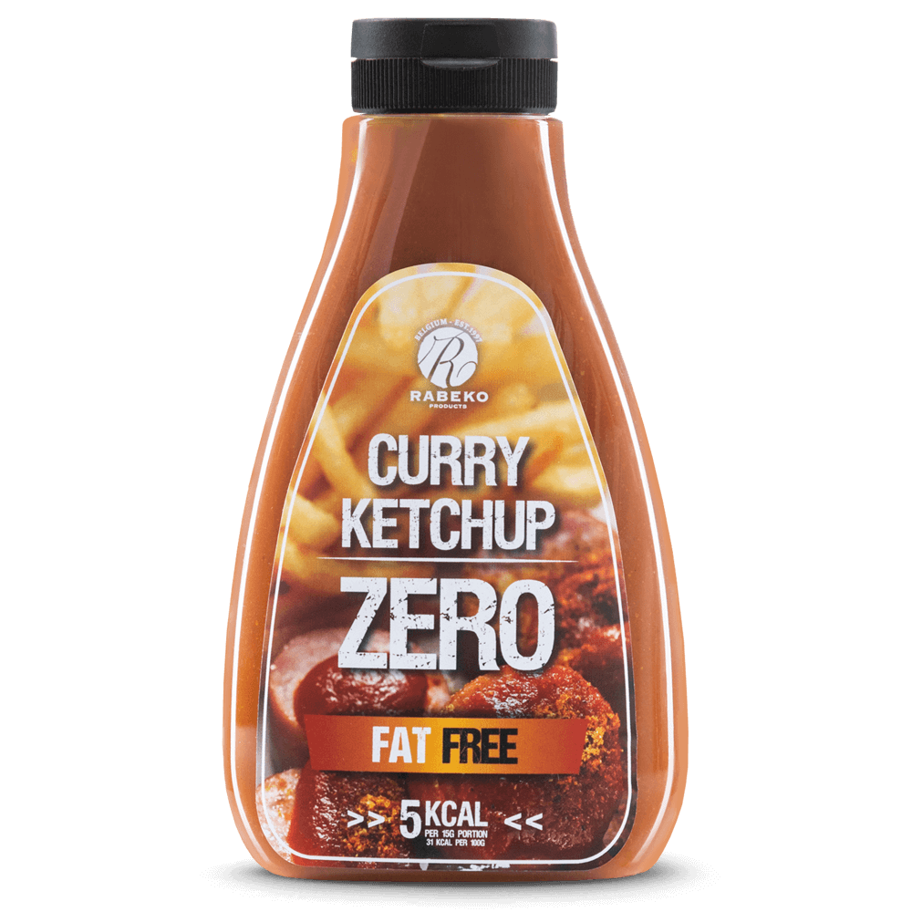 Zero Curry Ketchup 425ml. fra Rabeko