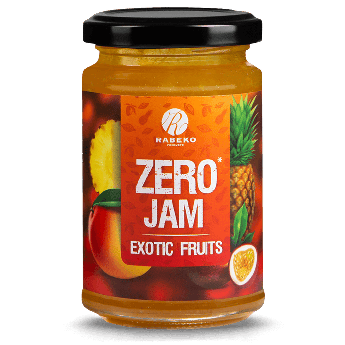 Zero Jam Exotic Fruits - 225g.