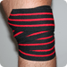 Knee Wraps – Black/Red