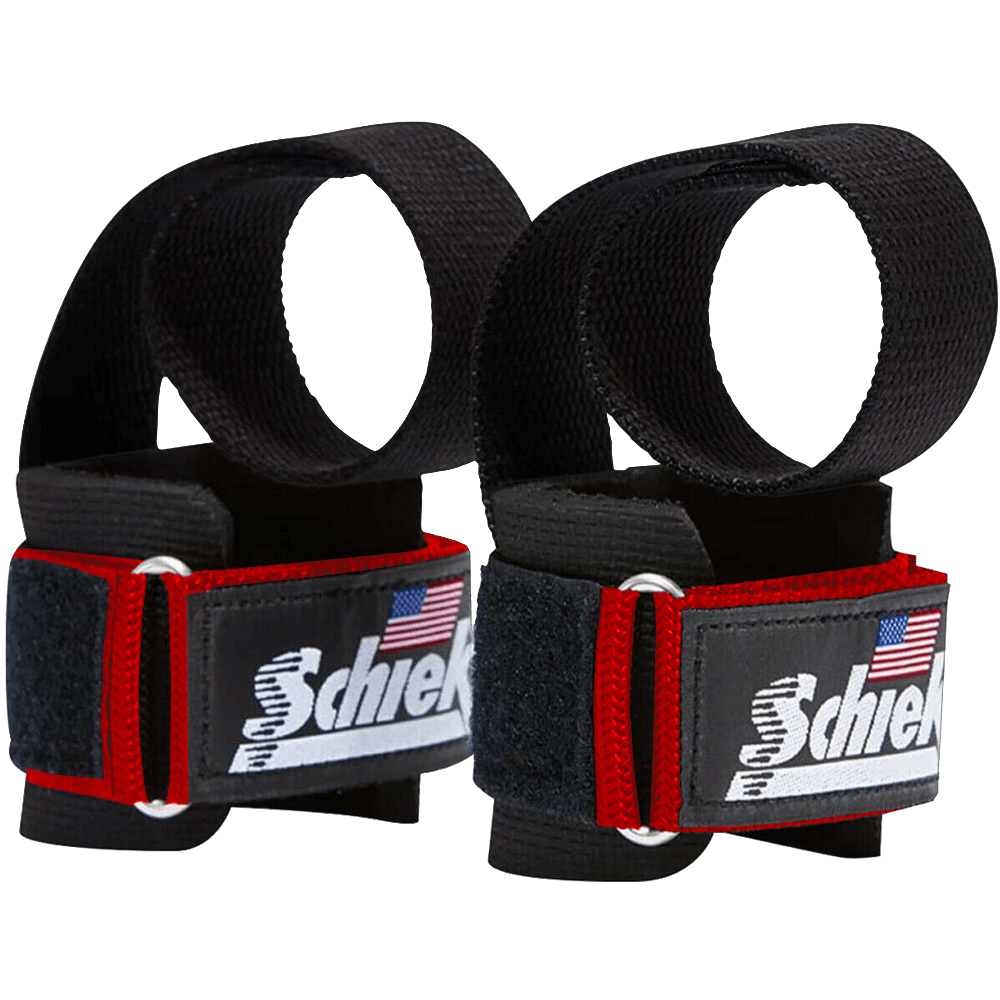 Power Lifting Straps - Red