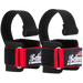 Power Lifting Straps with Dowel - Red