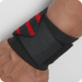 24" Heavy Duty Wrist Wraps – Black/Red