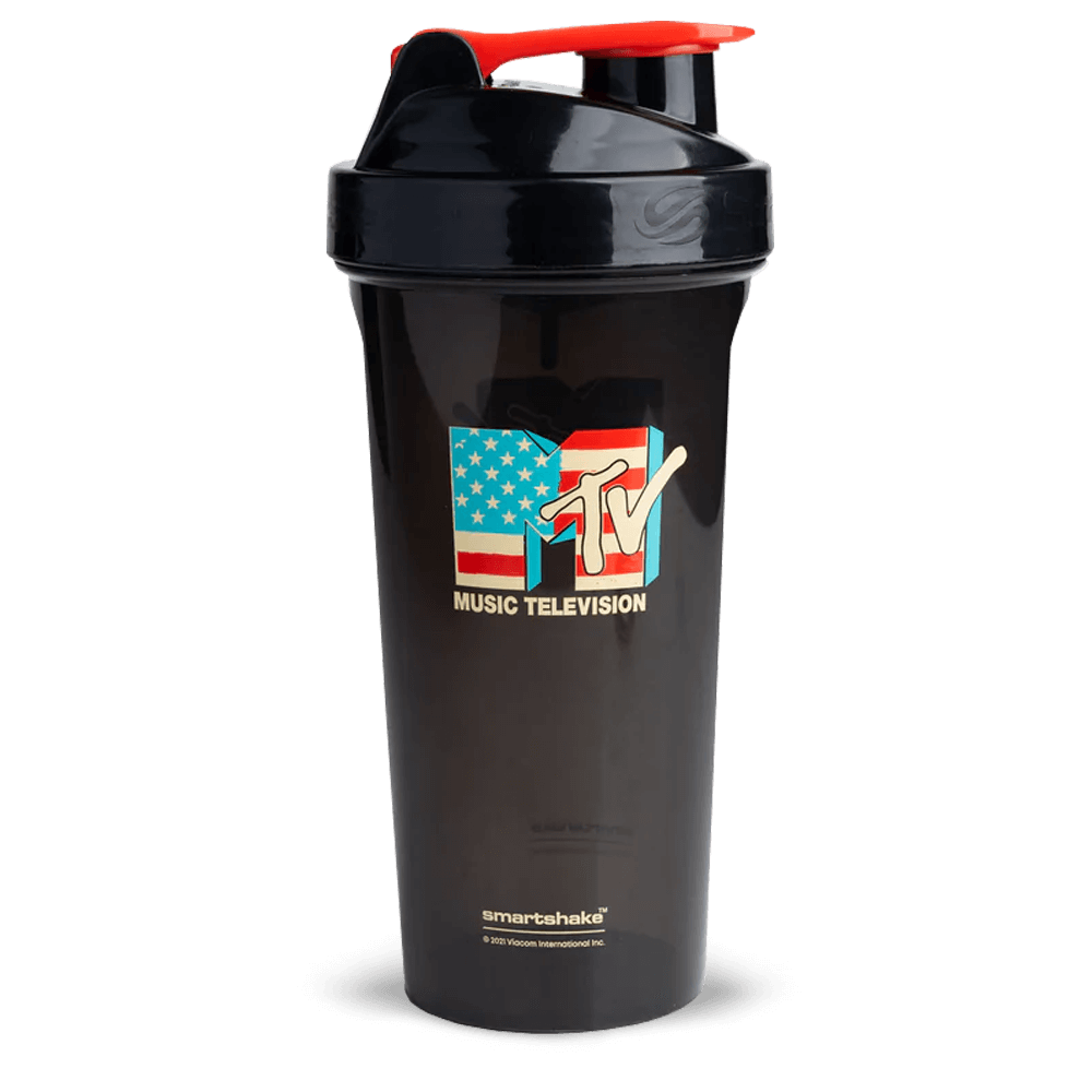 SmartShake Lite MTV American Flag Logo Black - 800ml.