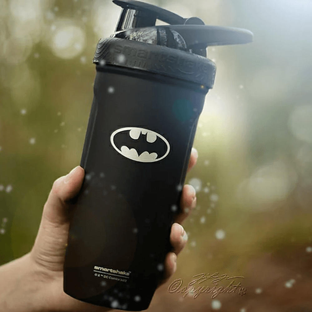 SmartShake Reforce Stainless Steel Batman Logo - 900ml.