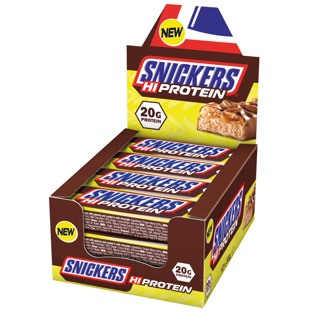 Snickers Hi-Protein Bar - 10x55g.