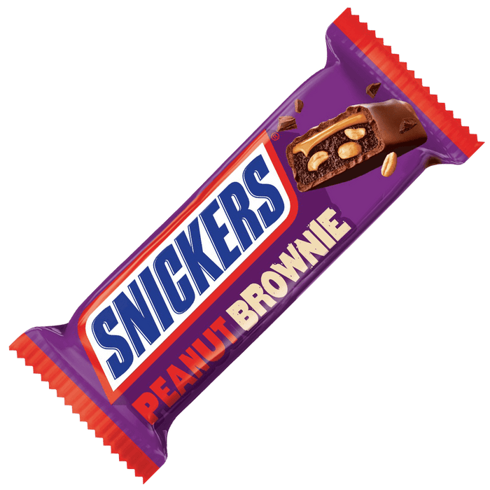 Snickers Hi-Protein Peanut Brownie - 50g. (28/4-24)