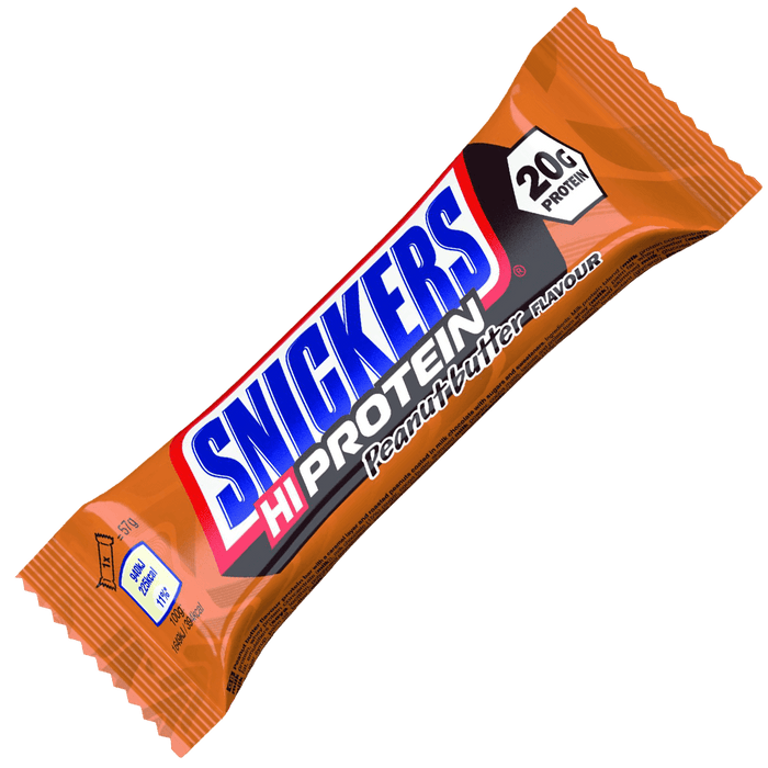 Snickers Hi-Protein Bar Peanut Butter - 12x57g.